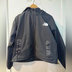 New Balance Women’s Soft Shell Black Zip Up Sz L